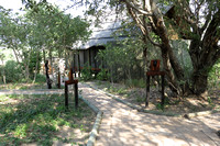 Our cabin (#10, Hyena) at Savute