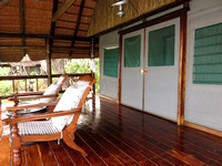 Our veranda at Eagle Island